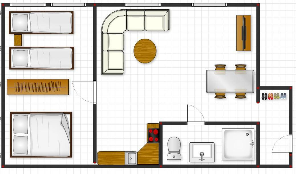 Apartmany โกชิเซ ภายนอก รูปภาพ